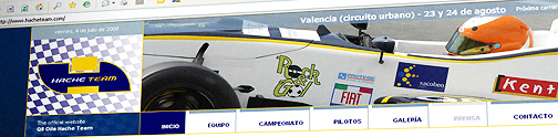 Q8 OILS HACHE TEAM ESTRENA PÁGINA WEB DE LA MANO DE CSNET