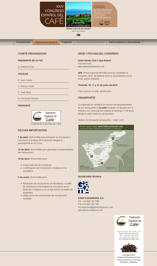 XXIV CONGRESO ESPAÑOL DEL CAFÉ