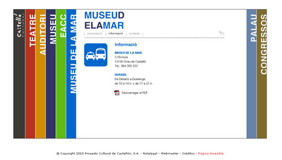 Castellón Cultural Museu de la Mar - CSnet