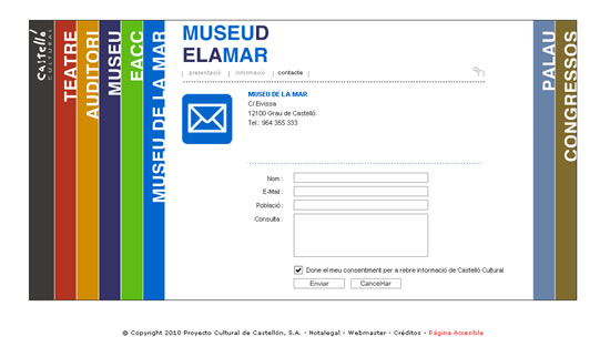 Castellón Cultural Museu de la Mar - CSnet